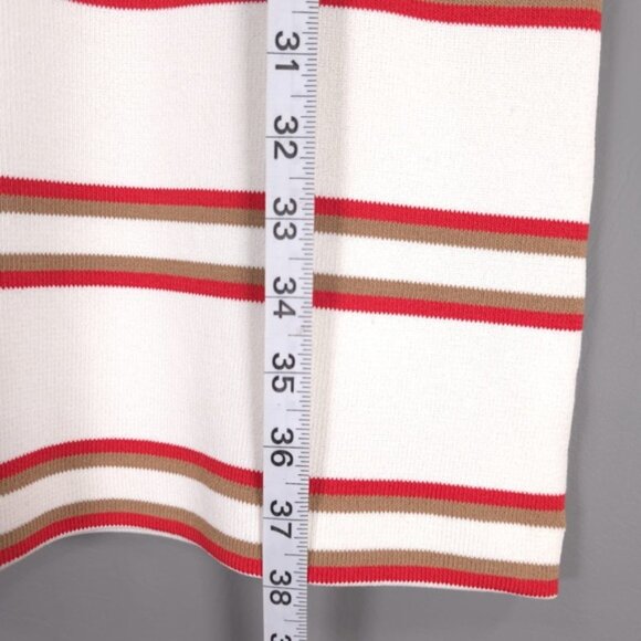 NWT A.L.C. Thompson Dress Rayon Knit Short Sleeve Crew Nk Bodycon Striped LARGE - Picture 8 of 10